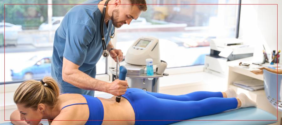 Shockwave therapy is a non-invasive treatment that promotes healing and alleviates pain. At Mullally Sports & Family Medicine, our professional team uses this therapy to help patients with chronic pain and musculoskeletal injuries. Ideal candidates are those who haven't found relief from traditional treatments. Our team will assess your condition to determine if shockwave therapy is right for you. For more information, contact us today or book an appointment online. We are conveniently located at 11275 Delaware Pkwy Suite A, Crown Point, IN 46307.