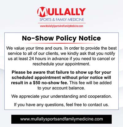 Announcement and Events at Mullally Sports and Family Medicine in Crown Point, IN