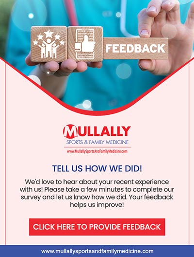 Mullally Sports & Family Medicine Patient Survey in Crown Point, IN