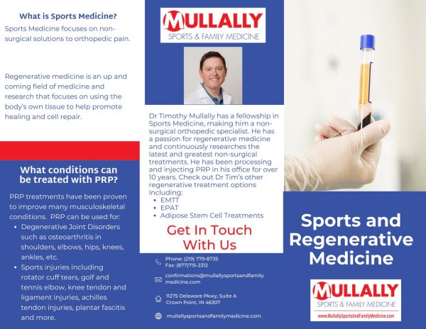 Platelet-Rich Plasma (PRP) Injections Specialist Near Me in Crown Point IN