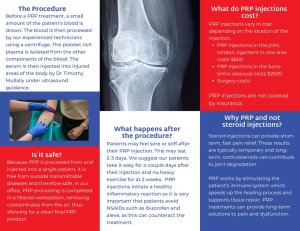 Platelet-Rich Plasma (PRP) Injections Specialist Near Me in Crown Point IN